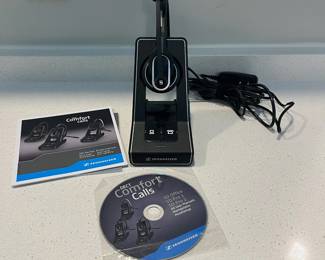 H121 - $70. DECT Comfort Calls heatset, stand, CDs. Like new condition.