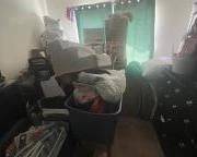 Main items: Brand new Cal King Casper Mattress still in box. Brand new Upright Freezer. Brand new Thomas the Tank Ride on Kids train. Dresser.