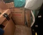 Upright Freezer, Brand new! Toddler Travel High Chair.