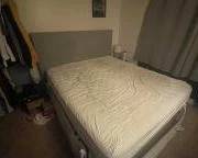 Saatva Cal King Mattress and Frame.