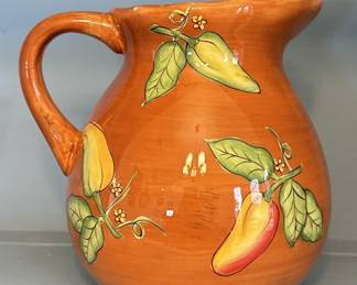 Ceramic 8in Gates Ware Pitcher