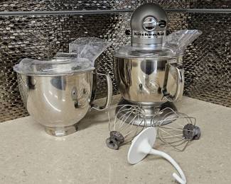 Kitchen Aid Artisan Stainless Steel Stand Mixer