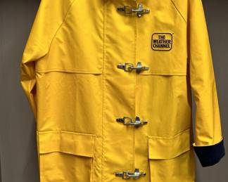 The Weather Channel Raincoat, Size Small