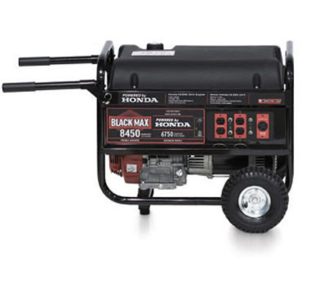 Black Max Commercial Portable Generator