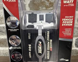 Power on board 500 W powers up to 4.2 amp vehicle