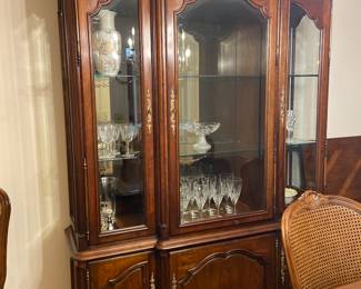 Vintage Ethan Alan curio buffet-$1200