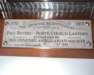 Paul Revere North Church Lantern