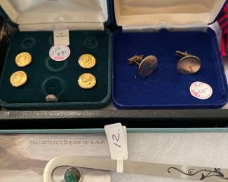 Cufflinks and more jewelry