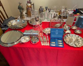 Pewter and Silver Plate