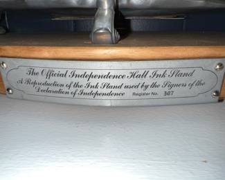 Independence Hall Ink Stand