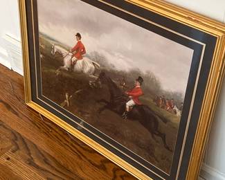 Hunting Scene Artwork