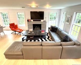 Fabulous Poltrana Frau Massimosistema Grey Leather Sectional Sofa