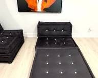 Roche Bobois Mah Jong black Modular Sofa
