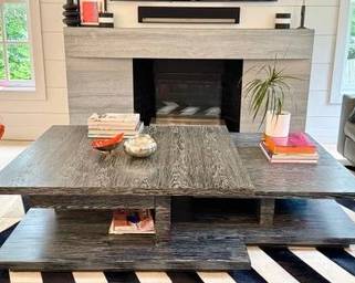 Custom Waterfall Cocktail Table