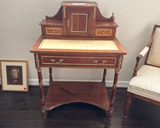Spanish walnut vintage Secretary desk.