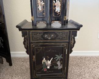 Vintage Chinese Alter 
Side  Board 