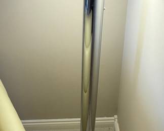 TERI ALUMINUM MUSHROOM SHADE FLOOR LAMP! 43 inches! MCM!