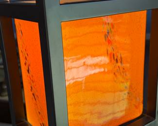 Beautiful Art Glass Floor Lamp