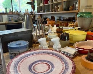 lot of misc pottery