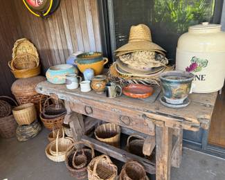 baskets & pottery