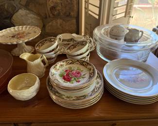 collection of fine dishware