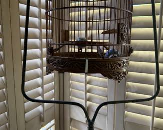 bird cage w/ stand