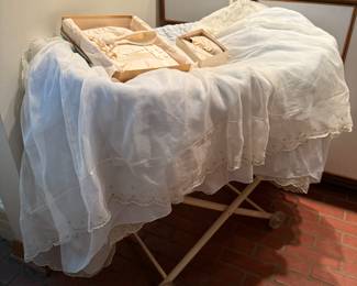 vintage baby bassinet