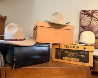 lots a collection of designer hats