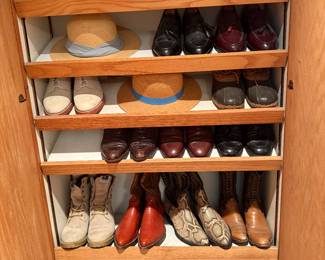 misc vintage women and mens boots