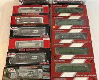 Scale Model Train Collection HO Atlas, Red Caboose, Proto 1000, Burlington Northern, NYC Subway Ca