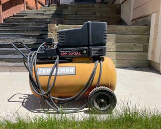 Craftsman 5HP 20Gallon Air Compressor OilFree, Portable