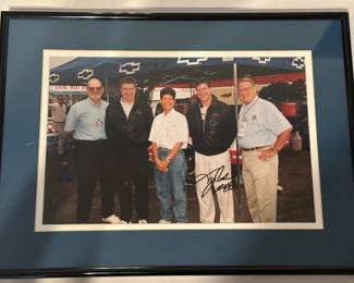 Rare NASCAR Motorsports Memorabilia Collection Autographed Photos Collectibles