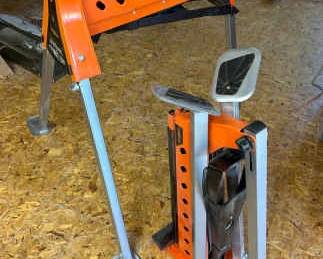 Two PortaMate PM4500 Folding Workstands