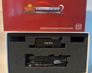 Broadway Limited Paragon2 HO Scale ATSF 3288 USRA Heavy Mikado 282 DC DCC Sound