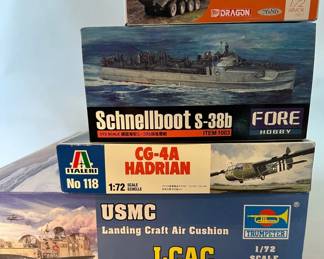 Military Model Kit Collection Aircraft, Armor, and Naval Subjects