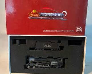 Broadway Limited HO Paragon2 USRA Heavy Pacific 462 Steam Locomotive ATSF 3415 w Sound DC DCC