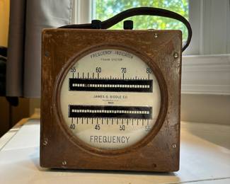 S101 - $50 - James G. Biddle Company Frequency Meter