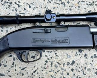 S176 - $40 - Remington AirMaster77 Pump BB / Pellet Gun with Scope