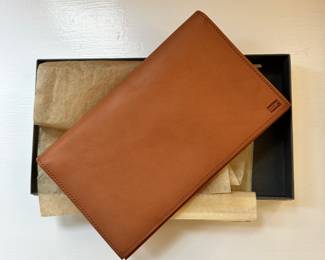 S134 - $40 - Hartmann Leather Long Wallet. Brand new with packaging, Retailed $110.
