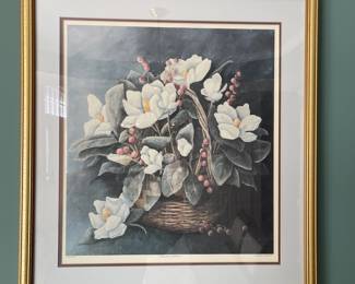 S9 - $50 - Delia Vestal Signed Print " Southern Belles" 28" x 30.5"
