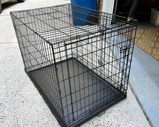 S159 - $40 - Large Dog Crate. 28"W x 42"D x 32"T