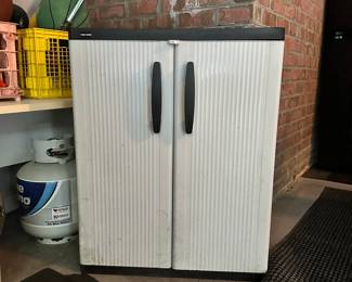 S142 - $45 - Black and Decker Mini Cabinet. Measuring 27"W x 15"D x 34"T