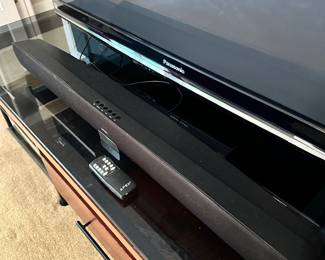 S58 - $30 - Apex Sound Bar. Model ASB-900. Tested. Working. Comes with remote.
