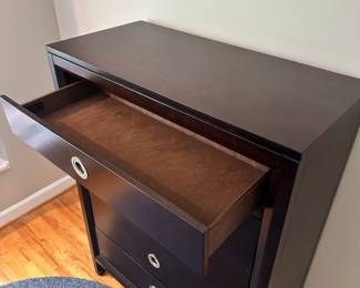 S70 - $250 - Pulaski Midtown Chest. in good condition. Drawers slide well. A couple of small blemishes on bottom right, see photos. Overall good quality. 40"W x 19"D x 54"T