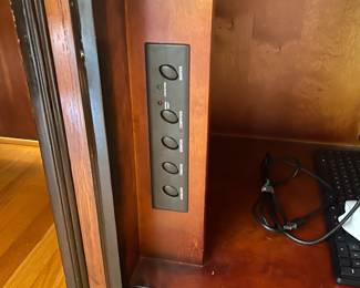 S10 - $200 - Corner Desk. Separates for transport. Scratches scuffs are pictured, please take note. You must have help picking up. 72" x 30" x 30.5"