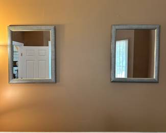 S98 - $30 each - Silverwood Products Mirror. 2 Available. 19.5" x 23.5"