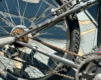 S148 - $175 - Schwinn Ranger 2.4S Mountain Bike. In good condition. Rides well. Cushioned seat good condition. The tires need some air. Pegs for a friend to hop on. The chain runs smooth despite surface rust.