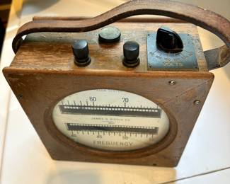 S101 - $50 - James G. Biddle Company Frequency Meter