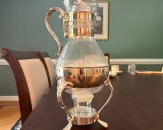 S47 - $15 - Silver Plated Coffee Carafe
