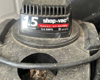 S167 - $15 - 6 Gallon Shop Vac. Tested, working.